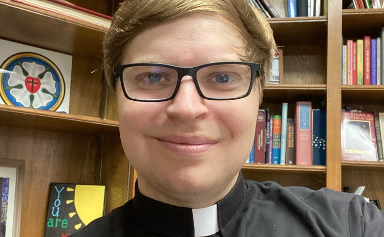 Christ Lutheran Church pastor Drew Ingram assumed his role as pastor for the congregation in November of last year.