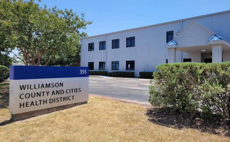 Williamson County and Cities Health District building in Round Rock. Photo by Nalani Nuylan.