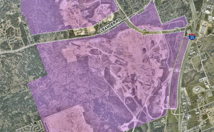 Proposed limits of industrial District 1