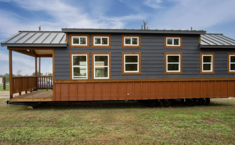 Dakota Cabins can attach to cars, are classified as vehicles and can move wherever needed. (Photo courtesy Dakota Cabins)