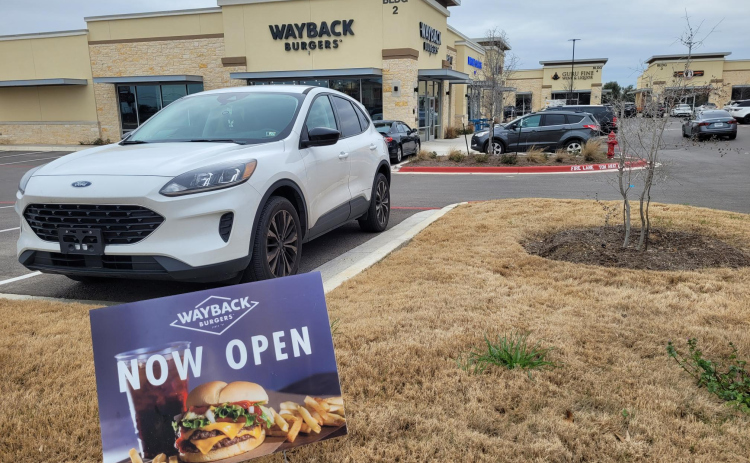 Wayback Burgers opened a new franchise location in Cedar Park off of Whitestone Boulevard, near Walton Way. Photo by Nalani Nuylan.