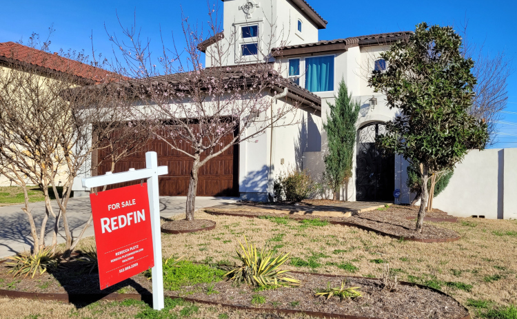 A newly built home on the market in Austin. Photo by Nalani Nuylan.