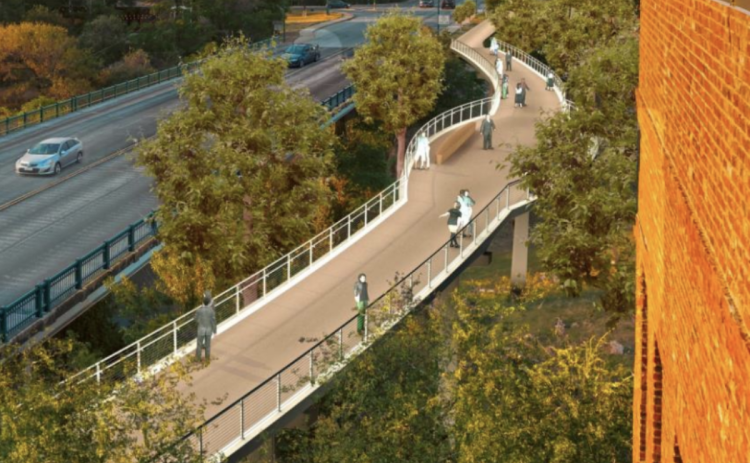 Georgetown City Council chose the first bridge design, which was the least expensive option presented and would cost about $14 million. (Courtesy City of Georgetown)