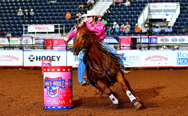 Sophia Nicholas competed in barrel racing, where she received 12th place.