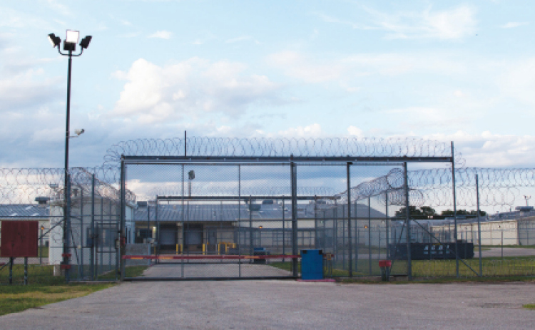 No guards stand watch at the Bartlett State Jail on July 12, 2017. Sun Archive.