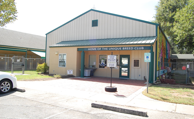 The Georgetown Animal Shelter was originally used for utility employees, which means the building was not intended to house an animal shelter.  (Photo by Kaitlyn Wilkes)