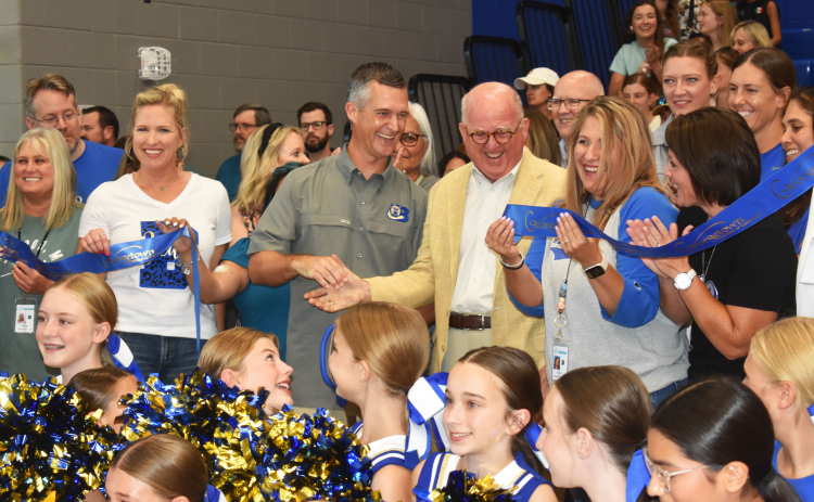 New Benold Middle School ribbon-cutting