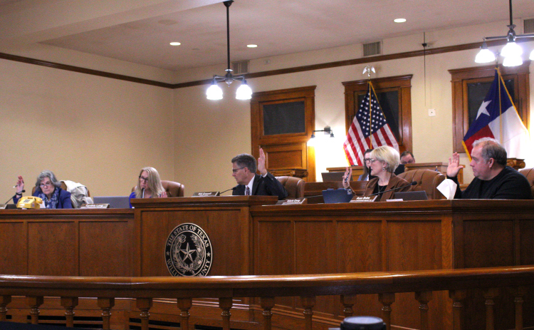 The Williamson County Commissioners approved the lump budget for the construction of the new county headquarters, February 11. The new budget is set at $79 million. Photo by Nalani Nuylan.