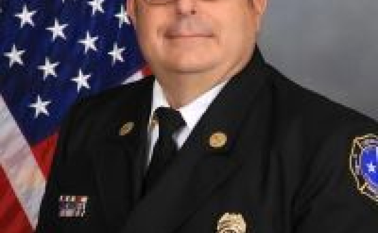 Cedar Park Fire Chief James Mallinger. Photo courtesy of the City of Cedar Park.