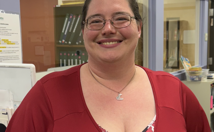 Georgetown’s Huntington Learning Center Director Nikki Traub stands inside the tutoring space. Photo by Abbey Archer