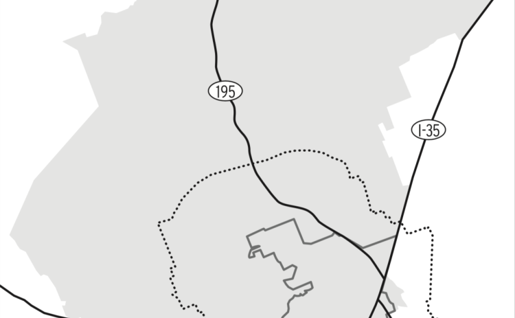 Georgetown’s water and wastewater service areas reach different parts of Williamson County.