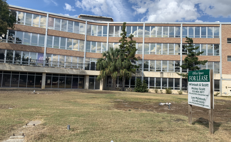 The old Wesleyan building is being considered by the Texas Municipal League as a new headquarters site. (Photo by Kaitlyn Wilkes)