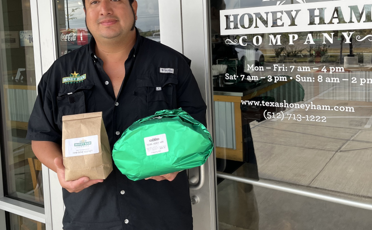 Robert Siller is the owner of Texas  Honey Ham in Georgetown.  Photo by Linda Dwyer