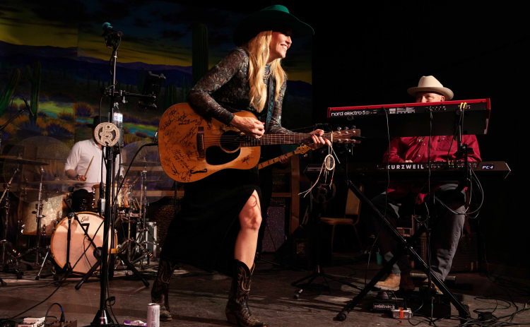 Pauline Reese performs during the Palace Theatre’s Stetsons and Starlight fundraiser. Photos courtesy Lindsey Brisbine