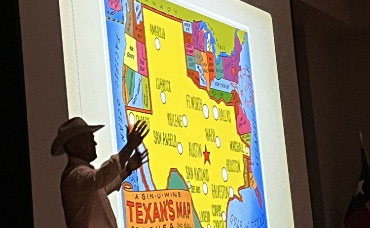 Chet Garner talks about traveling across Texas.