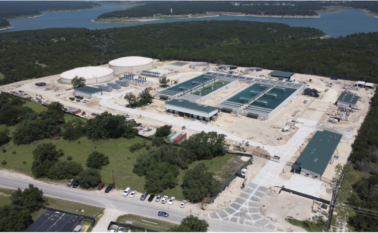 The South Lake Water Treatment plant finished the first page of construction this past summer, adding 11 million gallons to Georgetown’s water supply. (Courtesy City of Georgetown)