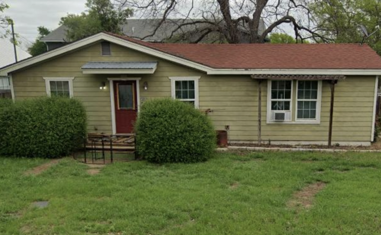 This house at 901 Church Street was rezoned from General Commercial to Single Residential Family on January 6. (Photo courtesy City of Georgetown)