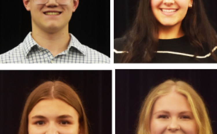 Georgetown ISD trustees recognized Jack Frost March Citizens of the Month on April 20.