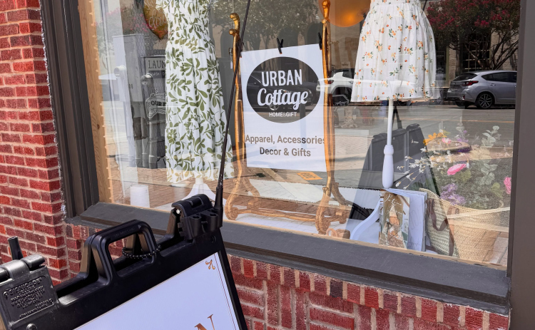 Urban Cottage boutique has moved to 218 West Eight Street on the Square.   Photo courtesy Urban Cottage