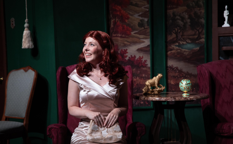 Carrie Cardillo as Vera Claythorne in “And Then There Were None.”