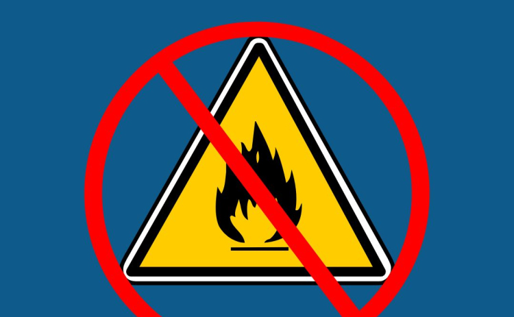 Williamson County issues a burn ban. Illustration by Nalani Nuylan.