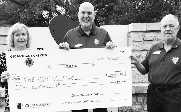 COURTESY GEORGETOWN LIONS CLUB